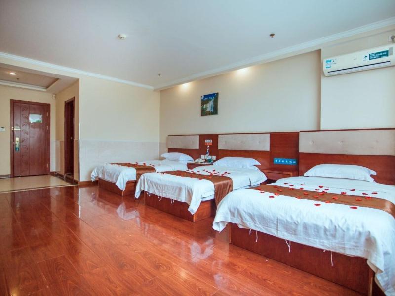 Greentree Inn Hebei Zhangjiakou Zhangbei Caoyuantian Rd Zhangku Avenue Express Hotel Esterno foto