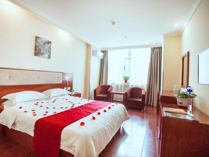 Greentree Inn Hebei Zhangjiakou Zhangbei Caoyuantian Rd Zhangku Avenue Express Hotel Esterno foto