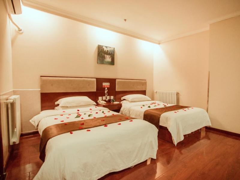 Greentree Inn Hebei Zhangjiakou Zhangbei Caoyuantian Rd Zhangku Avenue Express Hotel Esterno foto