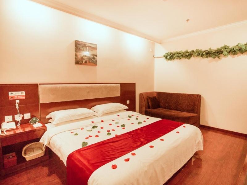 Greentree Inn Hebei Zhangjiakou Zhangbei Caoyuantian Rd Zhangku Avenue Express Hotel Esterno foto