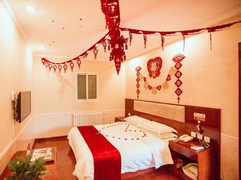 Greentree Inn Hebei Zhangjiakou Zhangbei Caoyuantian Rd Zhangku Avenue Express Hotel Esterno foto