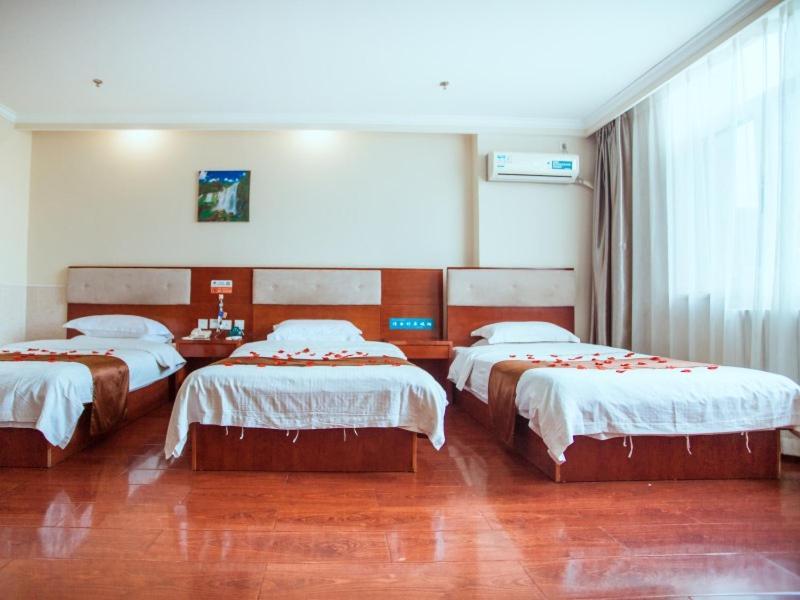 Greentree Inn Hebei Zhangjiakou Zhangbei Caoyuantian Rd Zhangku Avenue Express Hotel Esterno foto